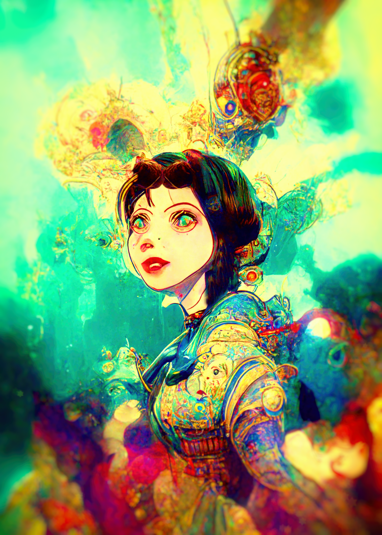 Gazing under the sea