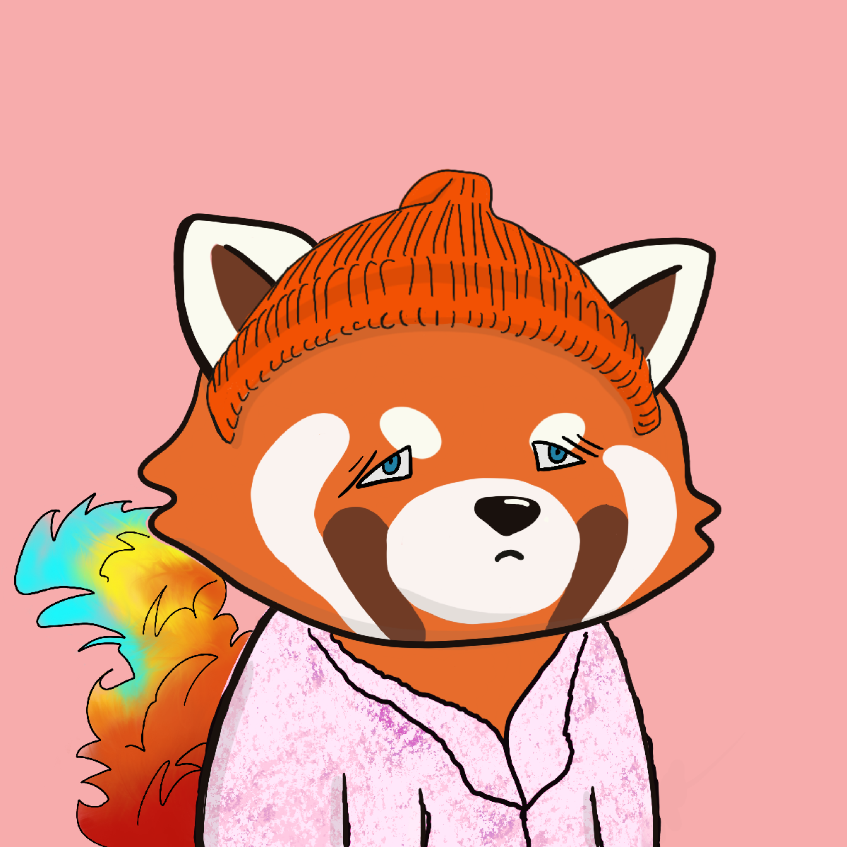 Okay Red Panda #7469