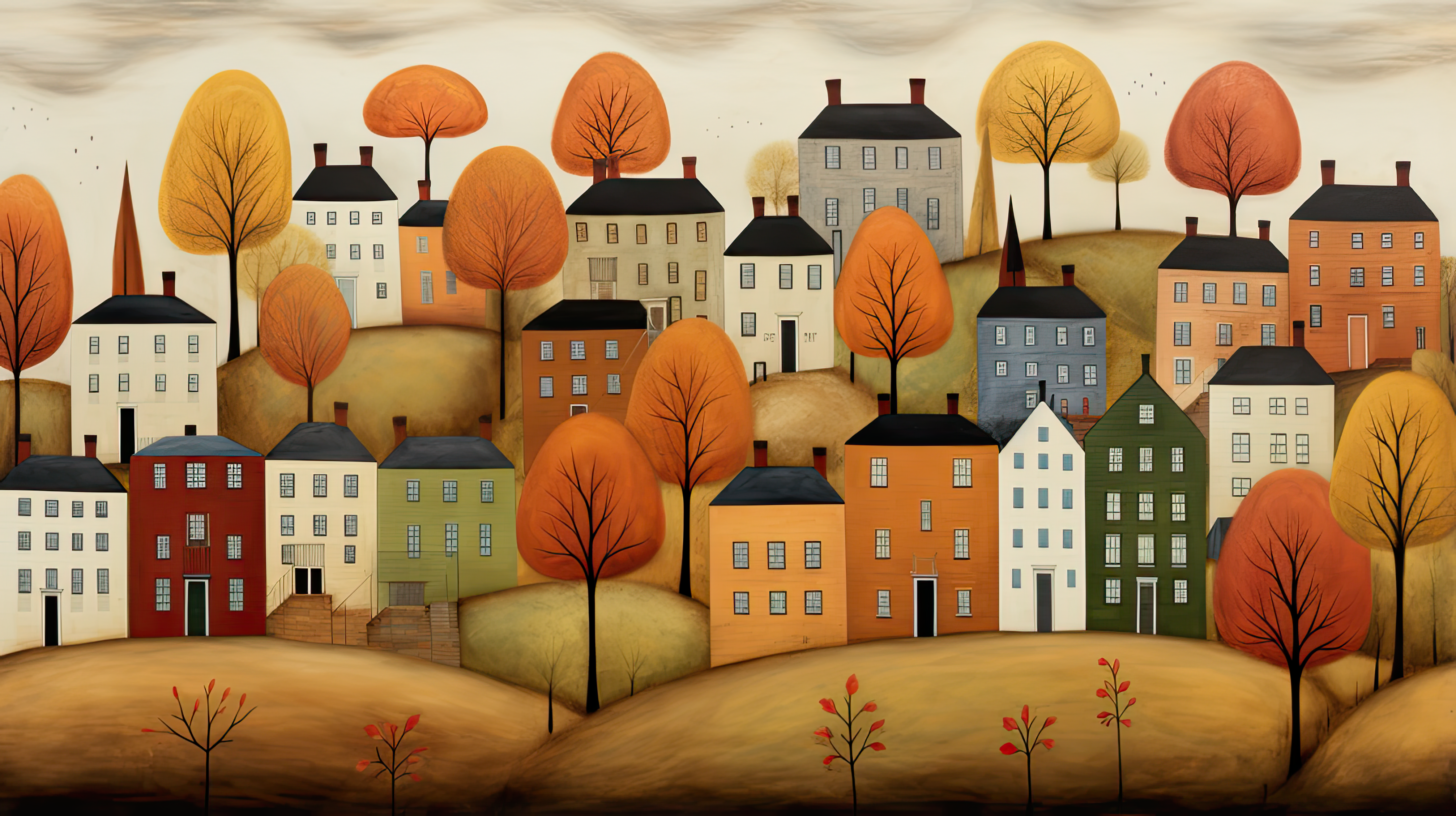 October in the Village