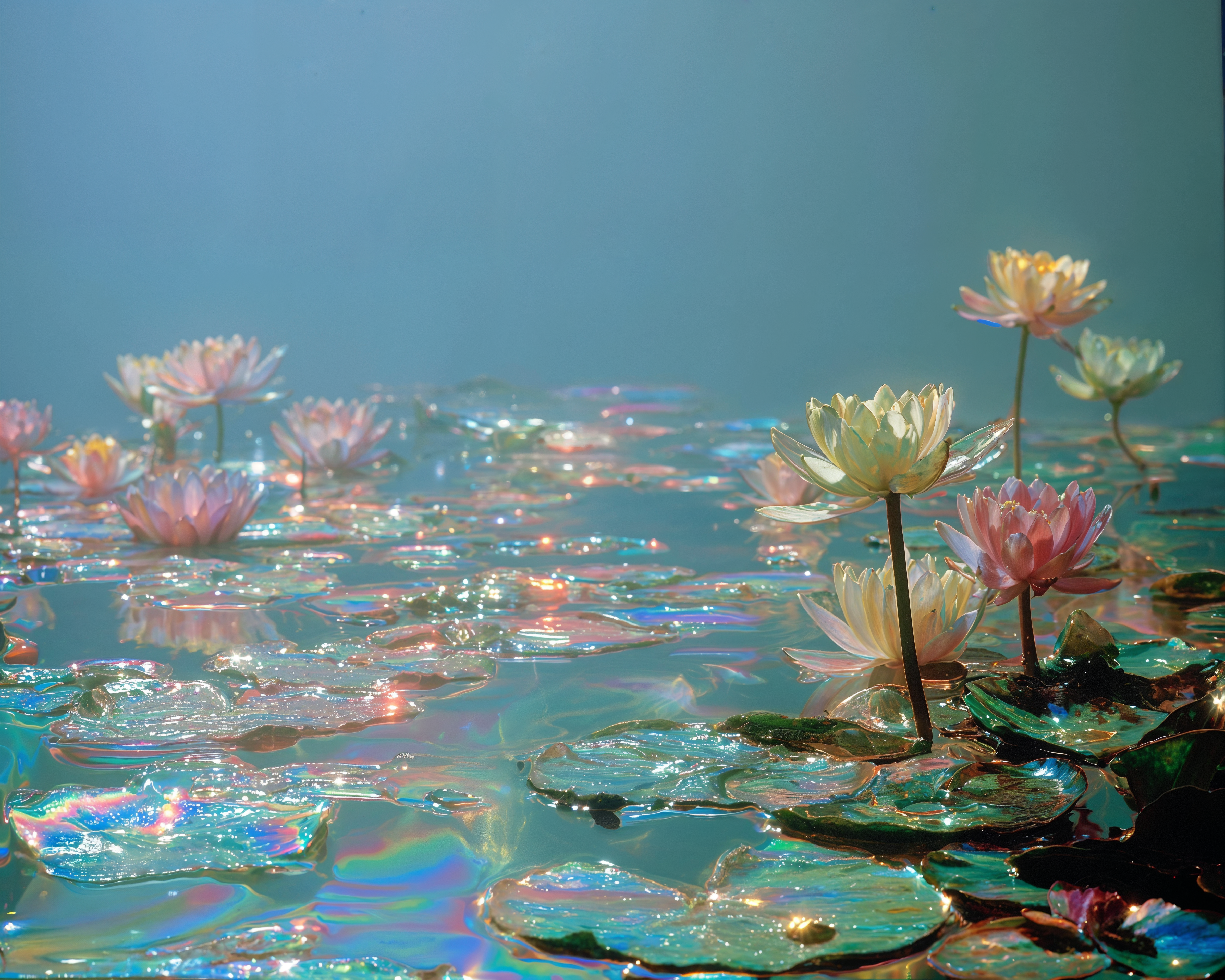 If I were a flower, I'd be a water lily
