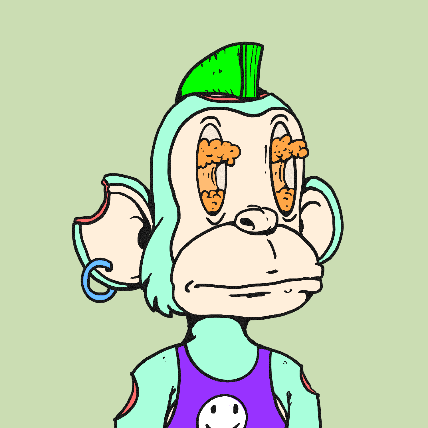 Sick Monkey #2733