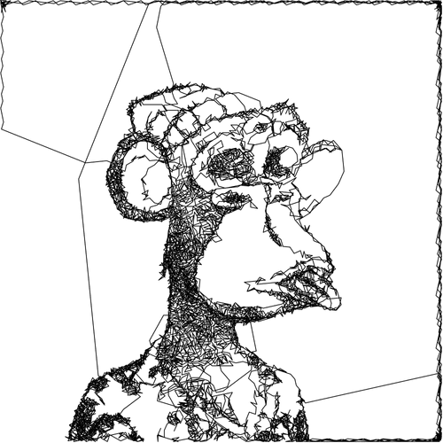 Scrubby Ape Artwork #2831