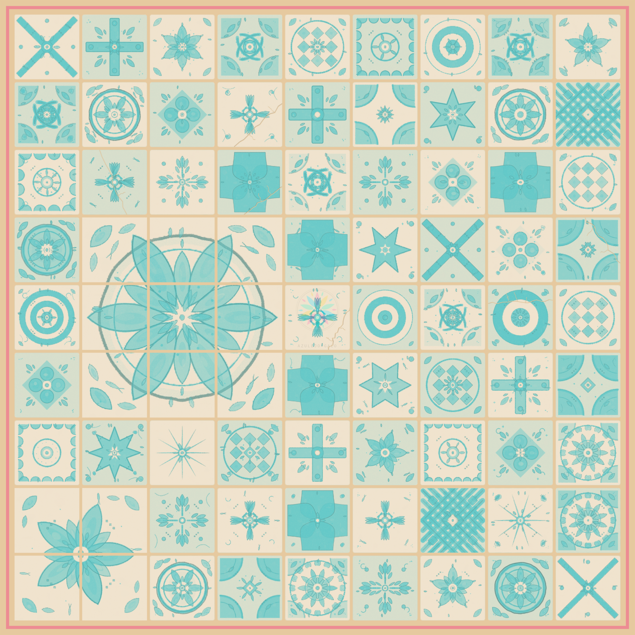 Azulejo Galo by Bryan Brinkman #12