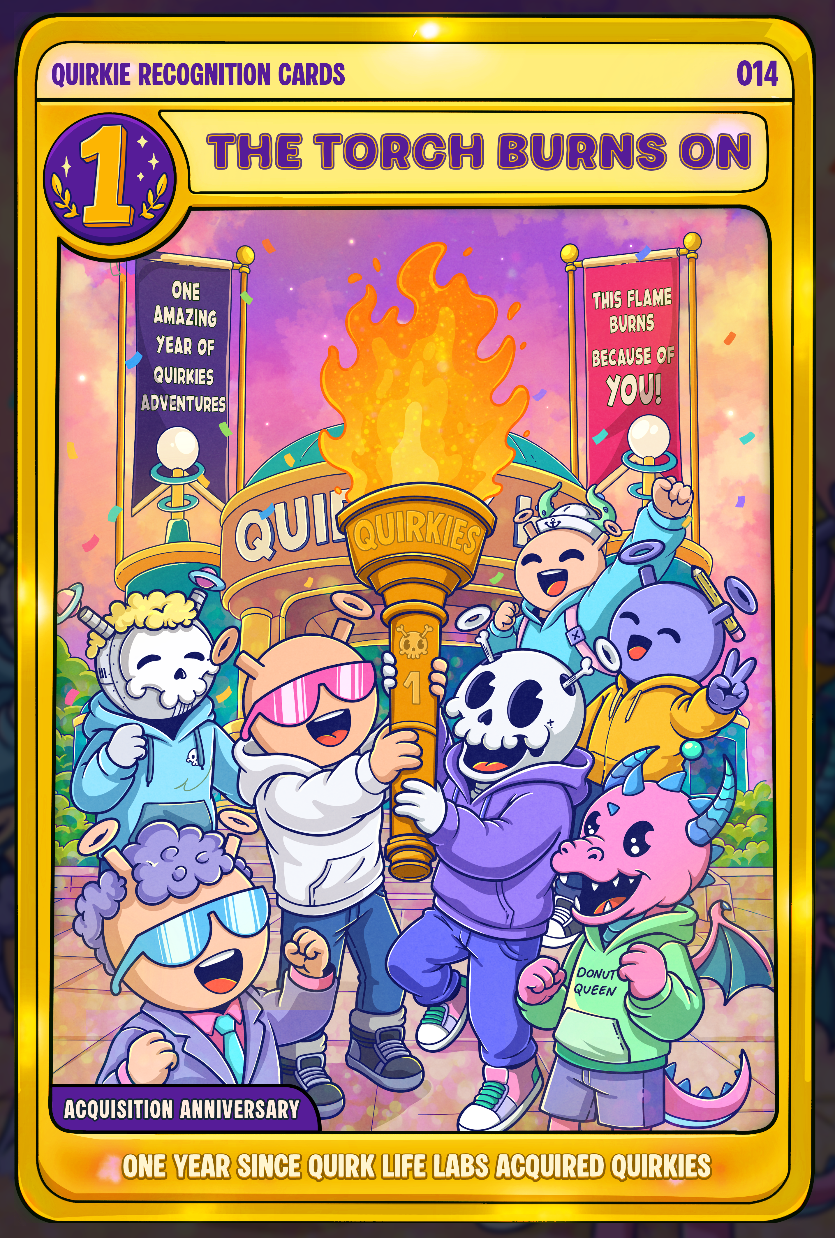 The Torch Burns On