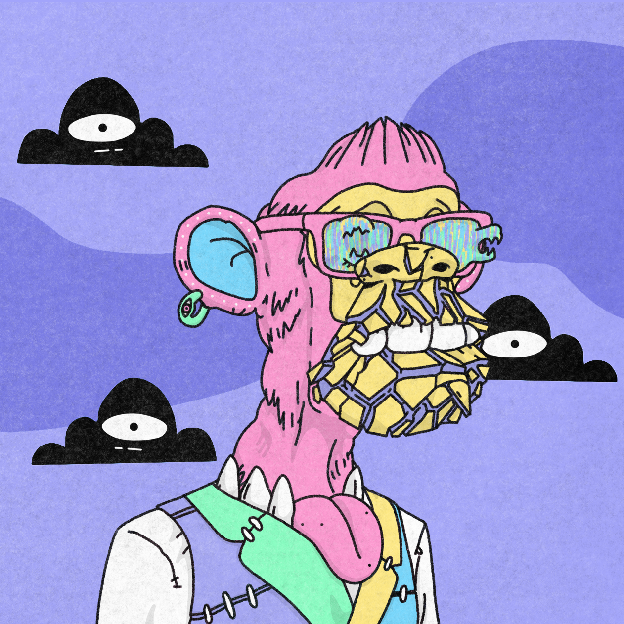 Superlative Mutant Ape #672
