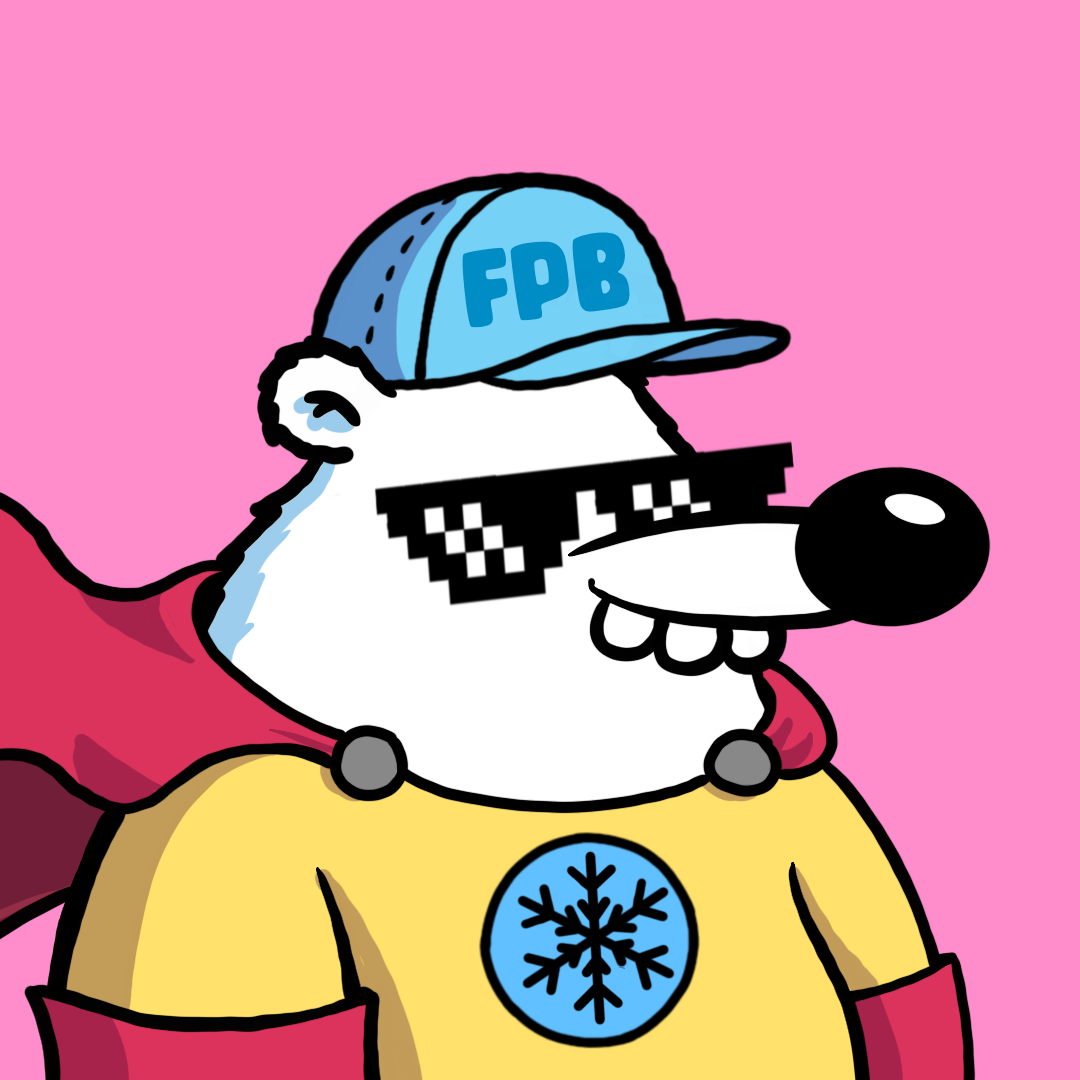 Fluffy Polar Bear #6757