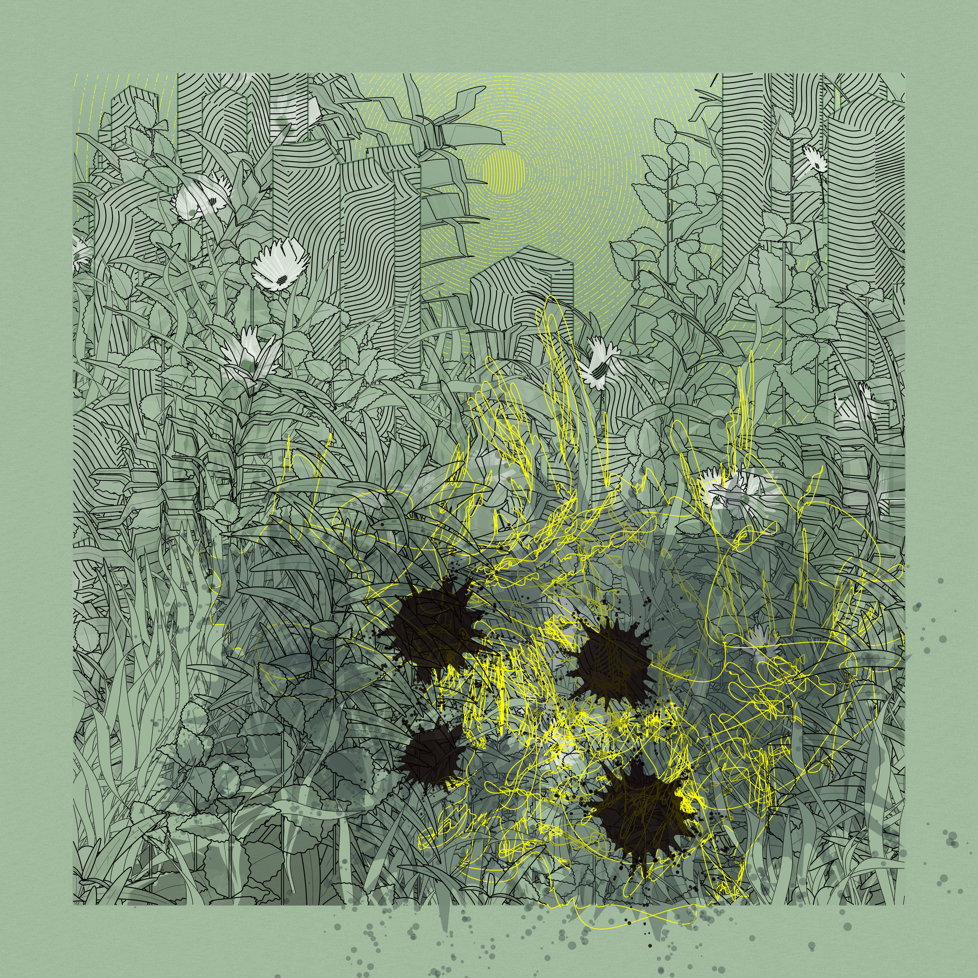 Landscape with Carbon Capture #1101