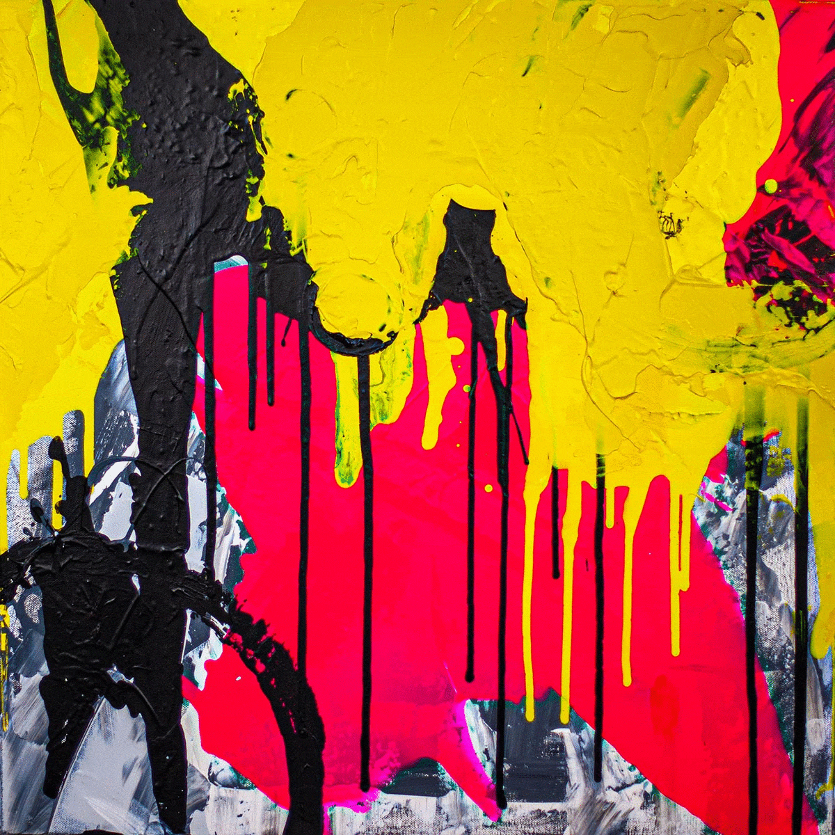 Destroyed Canvas - Number 4 - 2020