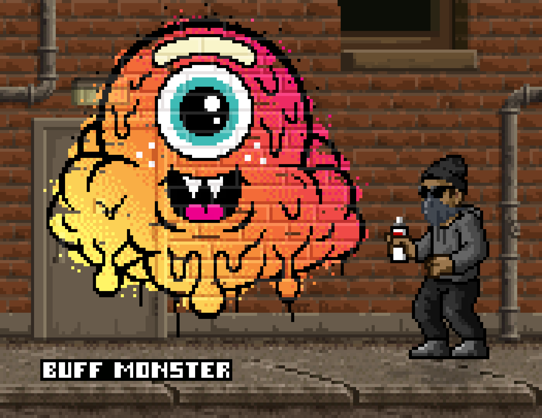 THROWIEZ 09 - BUFF MONSTER