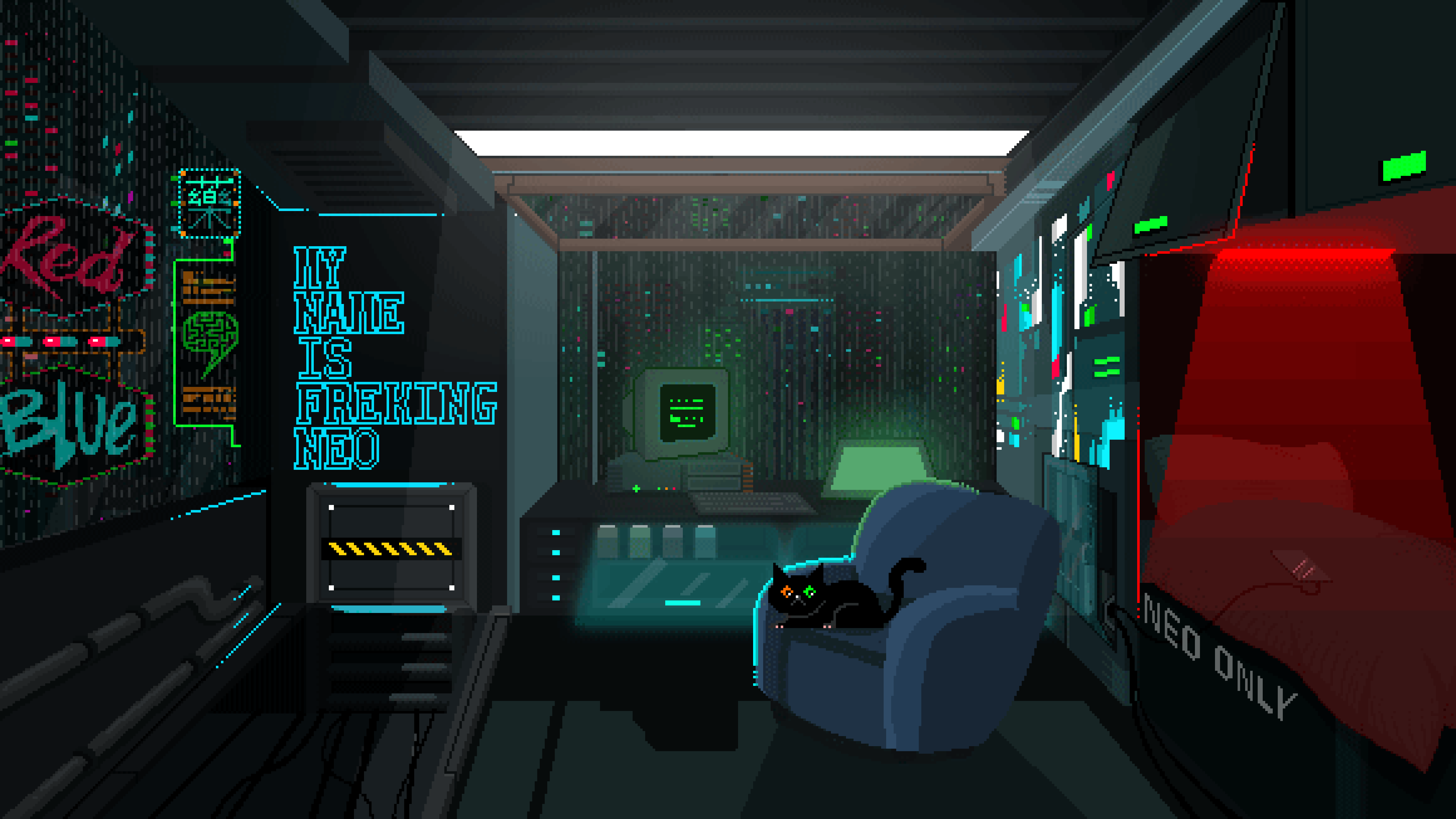 Cyberpunk night