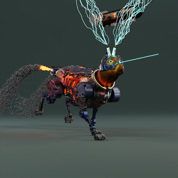 Beep Boop Robot Dogs #14972