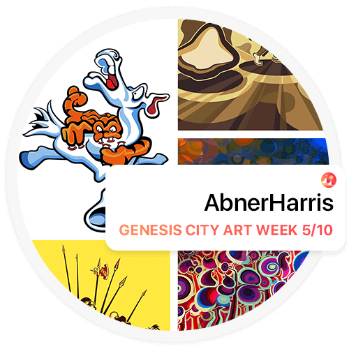 Decentraland - Abner Harris Art Exhibition