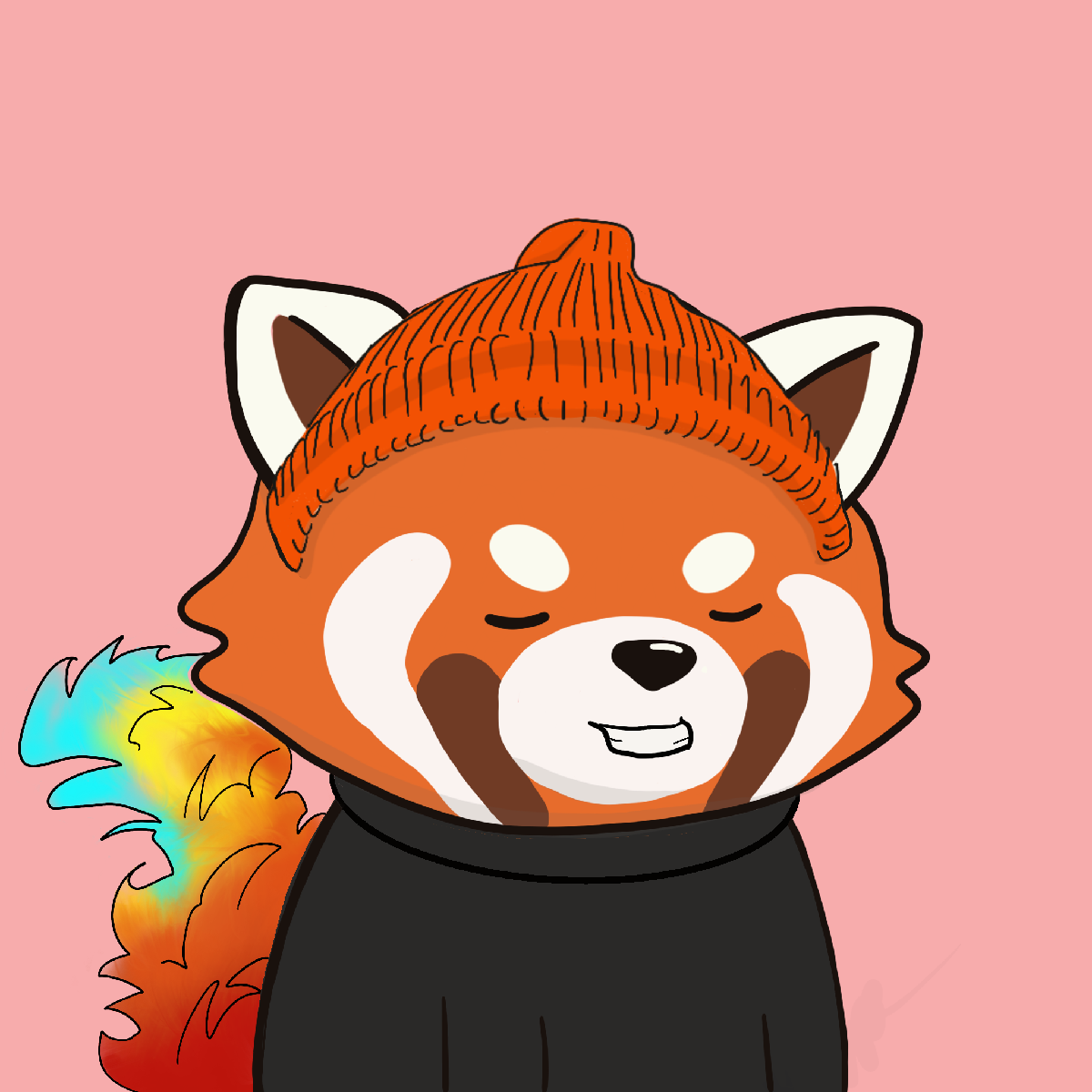 Okay Red Panda #6602