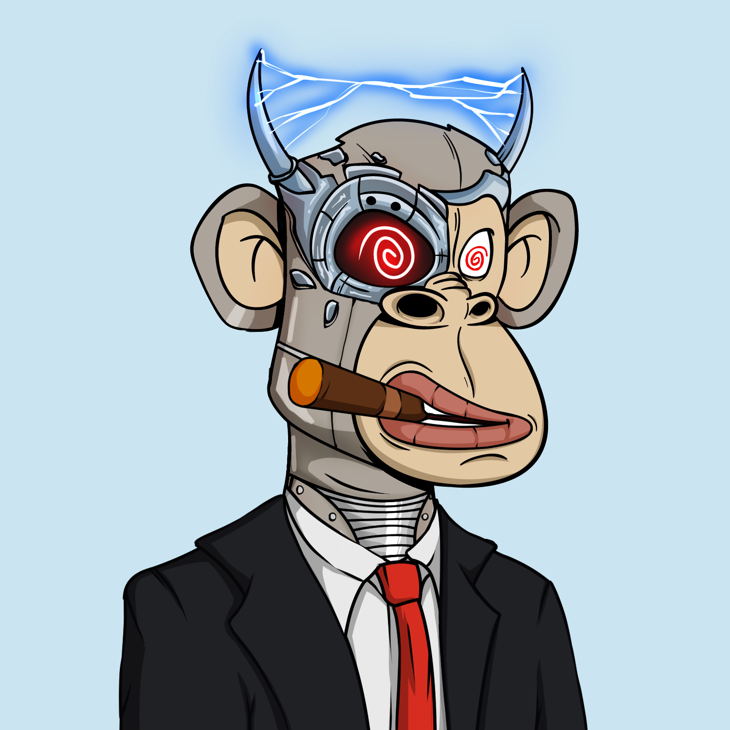 Cyborg Ape Dynasty #3258