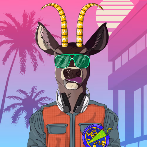Retrowave deer #1760