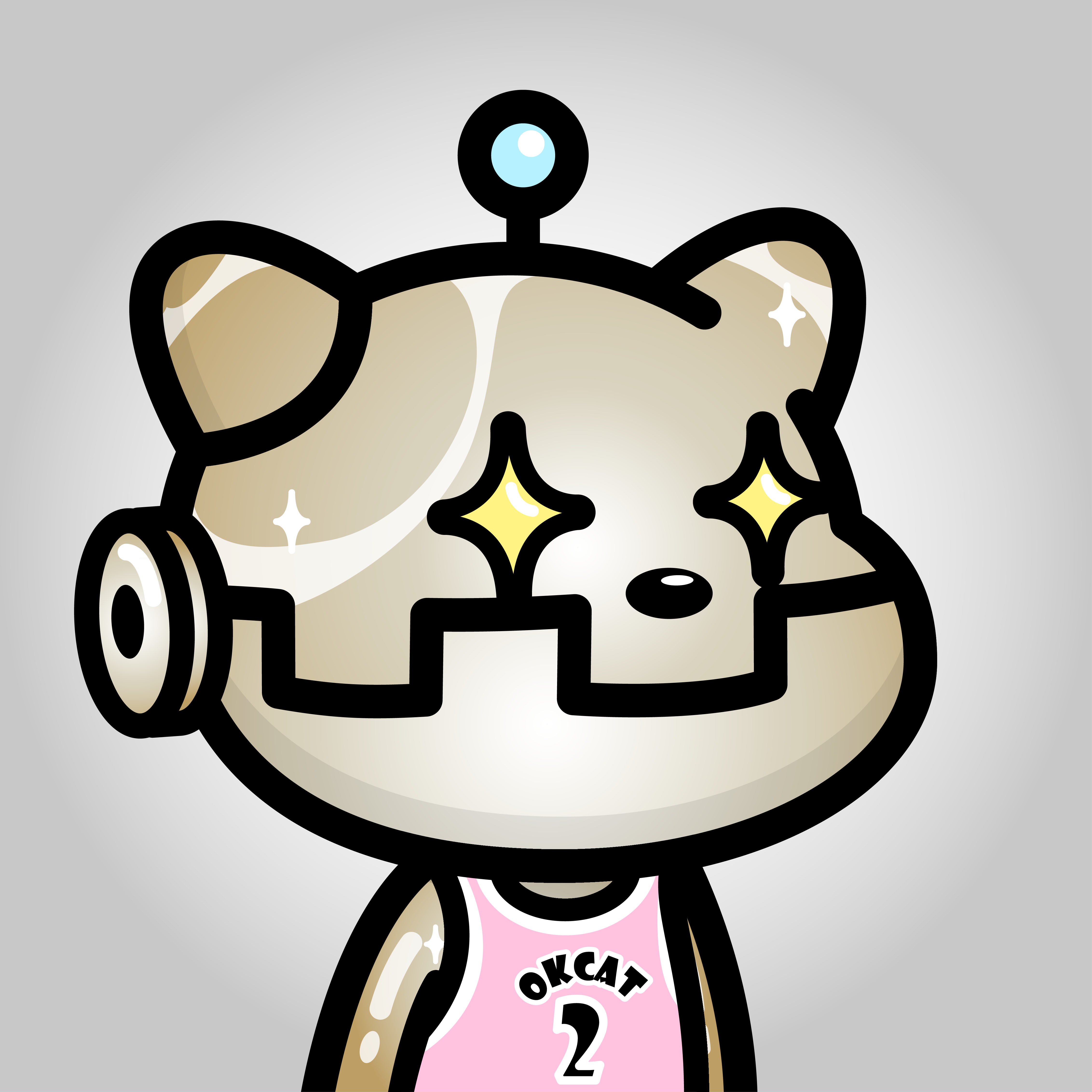 OkCat Jr.Friends Robot #80