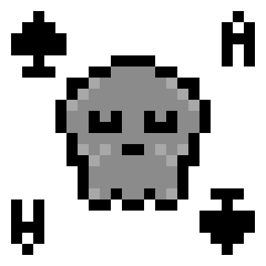 Kawaii SKULL #6079