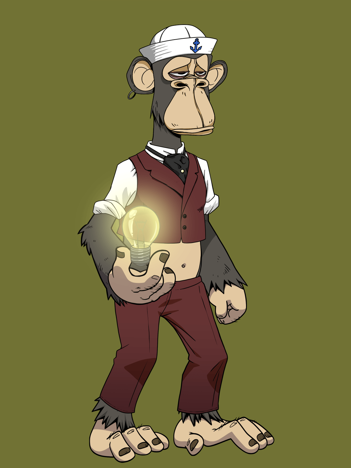 Full Body Ape #1040