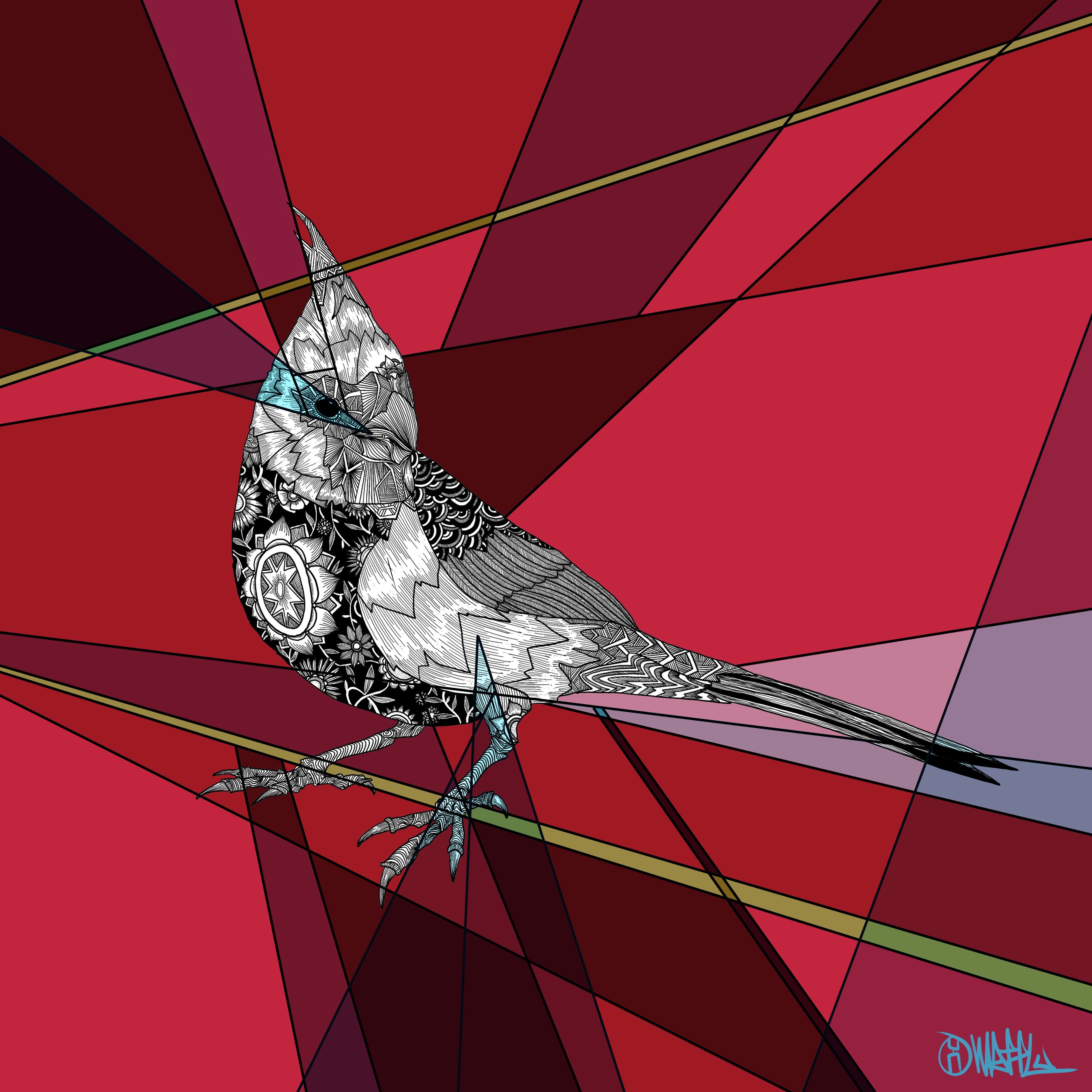 Three Little Birds - The Cardinal