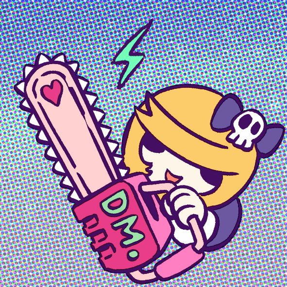 DOOMY SWINGERS Pinky chainsaw