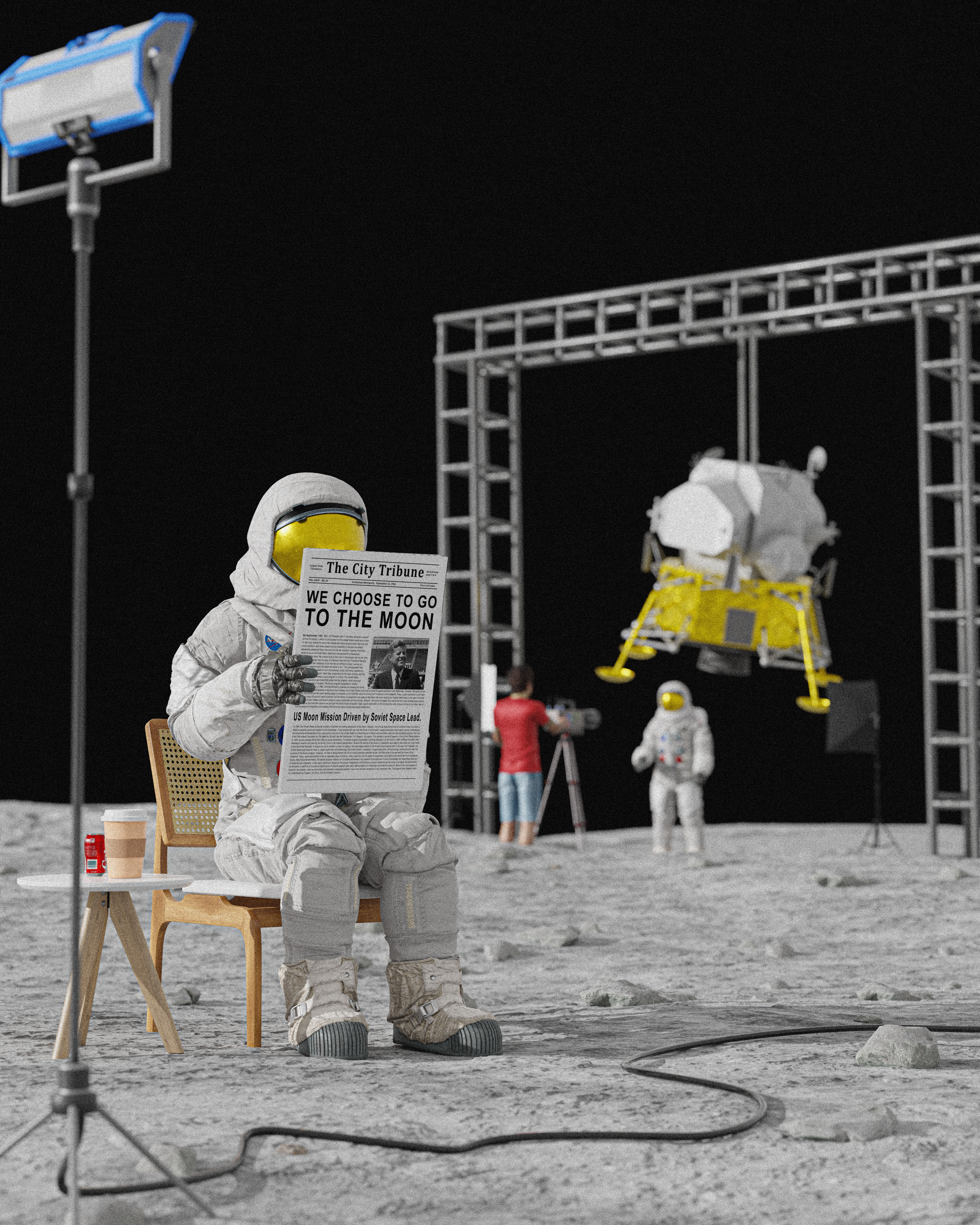 Lunar Landing a Great Lie?