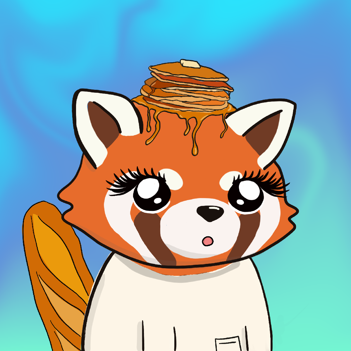 Okay Red Panda #7256