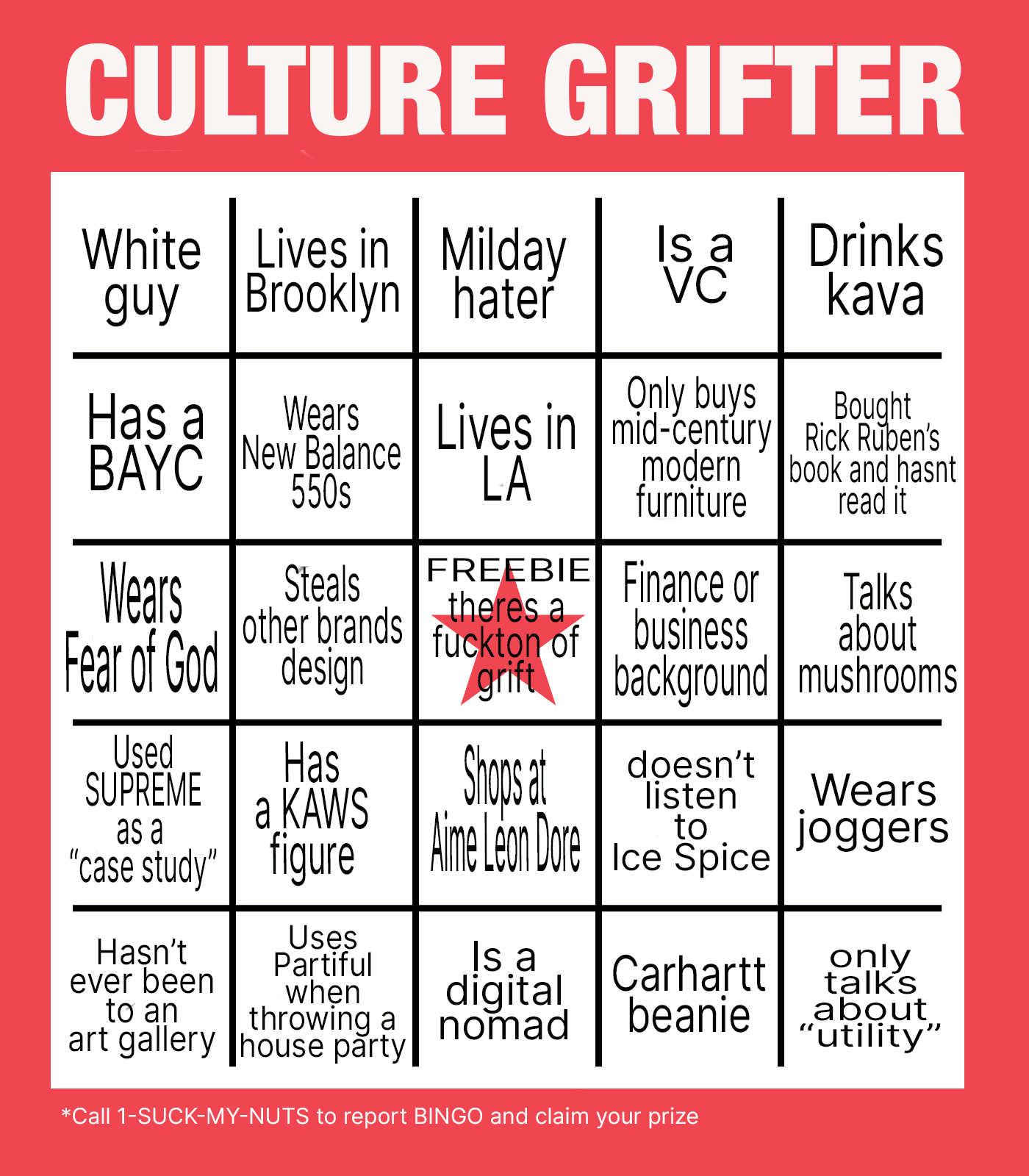 BINGO: GRIFT GONE WILD 45