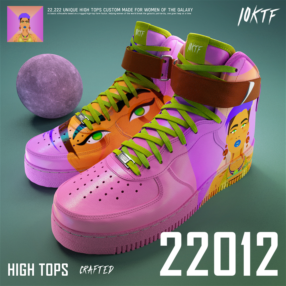 Galaxy High Tops #22012