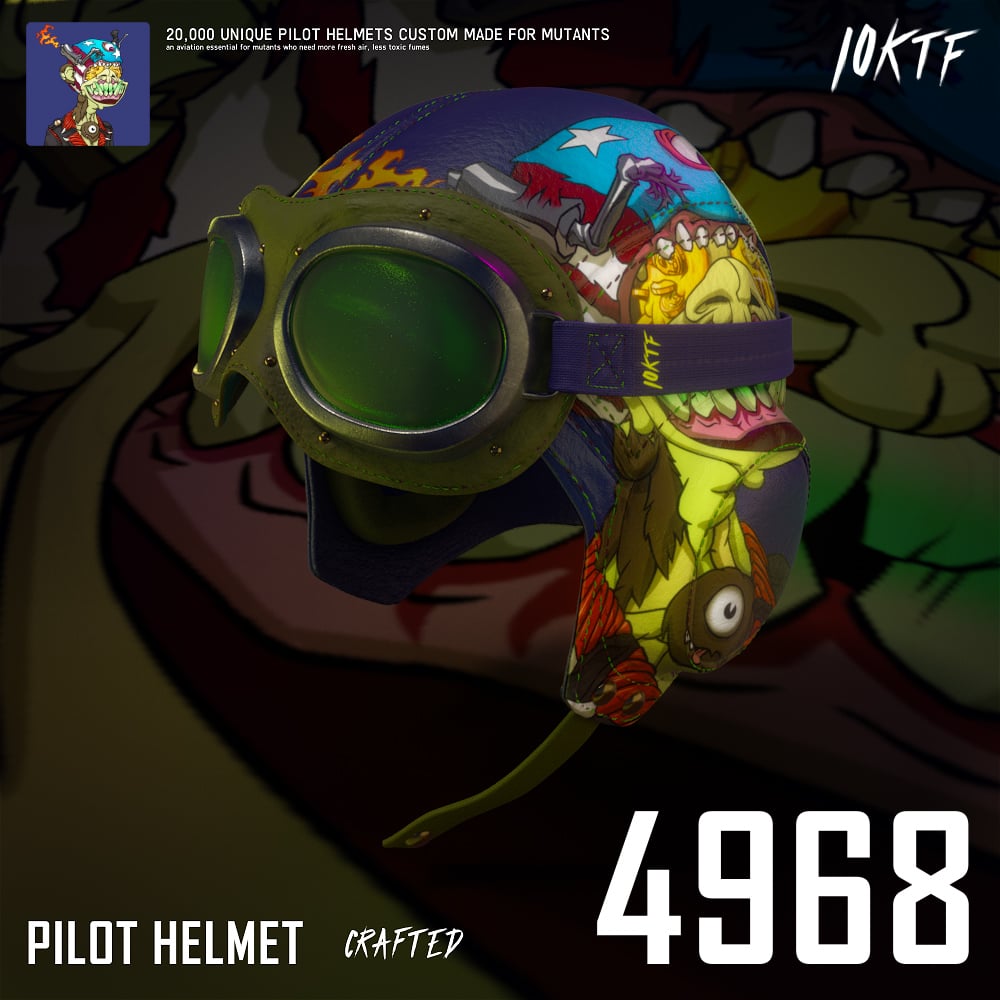 Mutant Pilot Helmet #4968