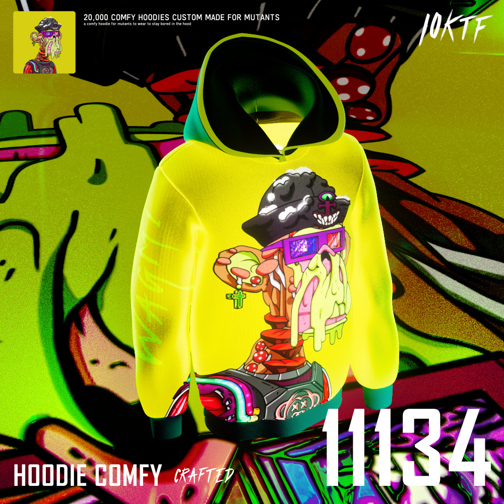 Mutant Comfy Hoodie #11134