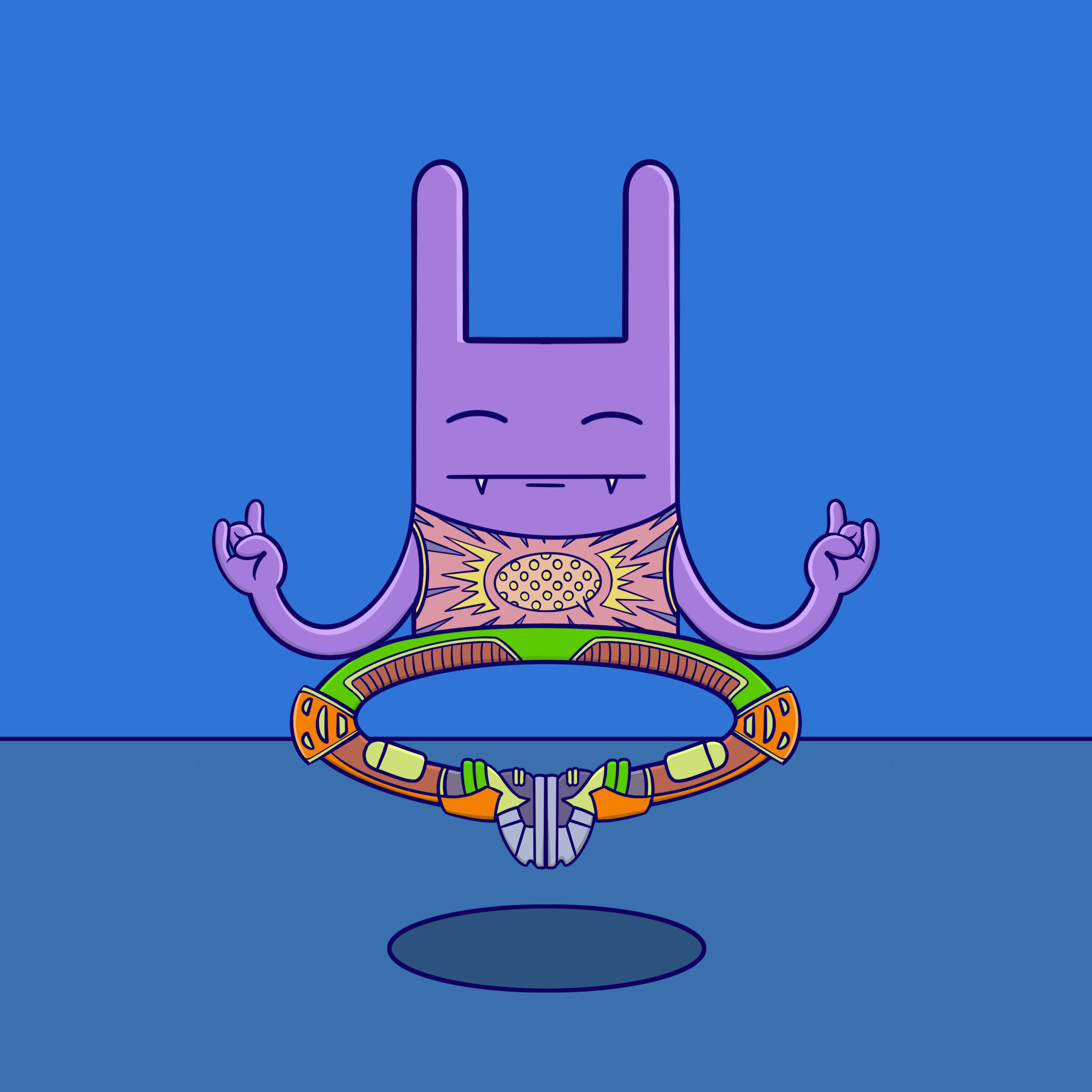 Meditation Rabbit #43