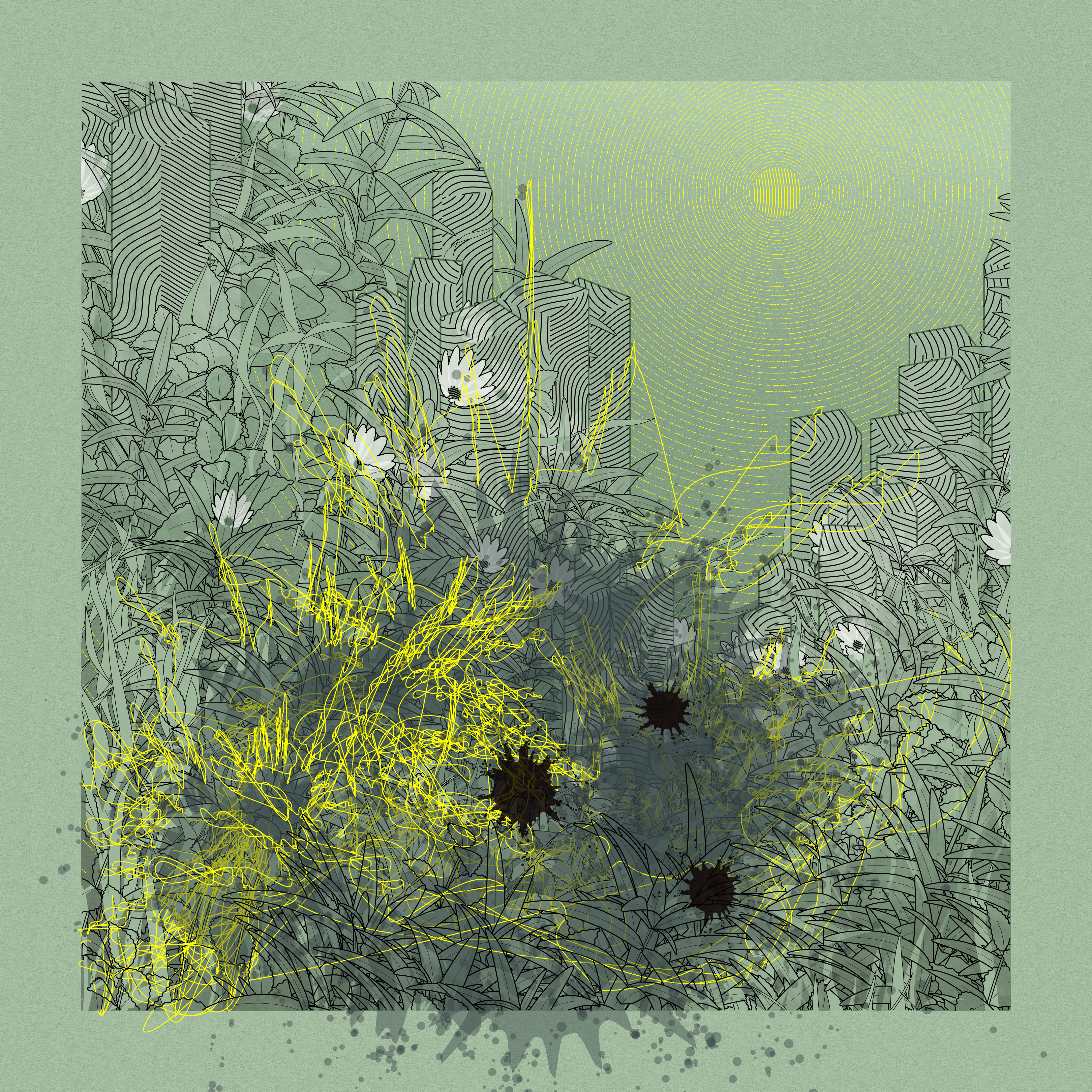 Landscape with Carbon Capture #4980