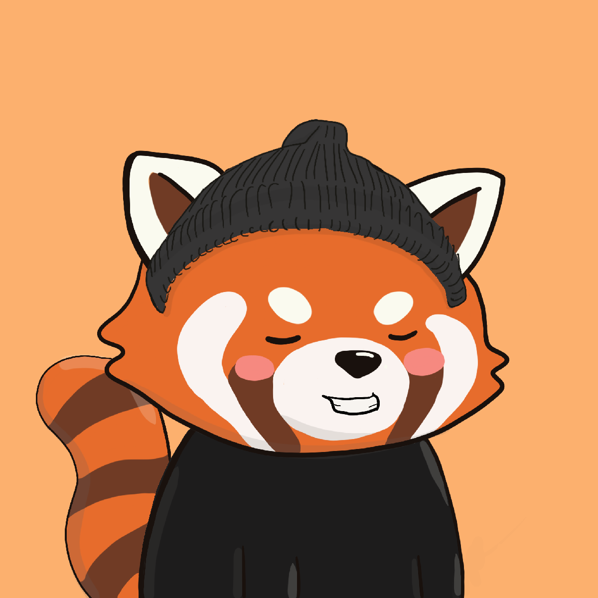 Okay Red Panda #7067