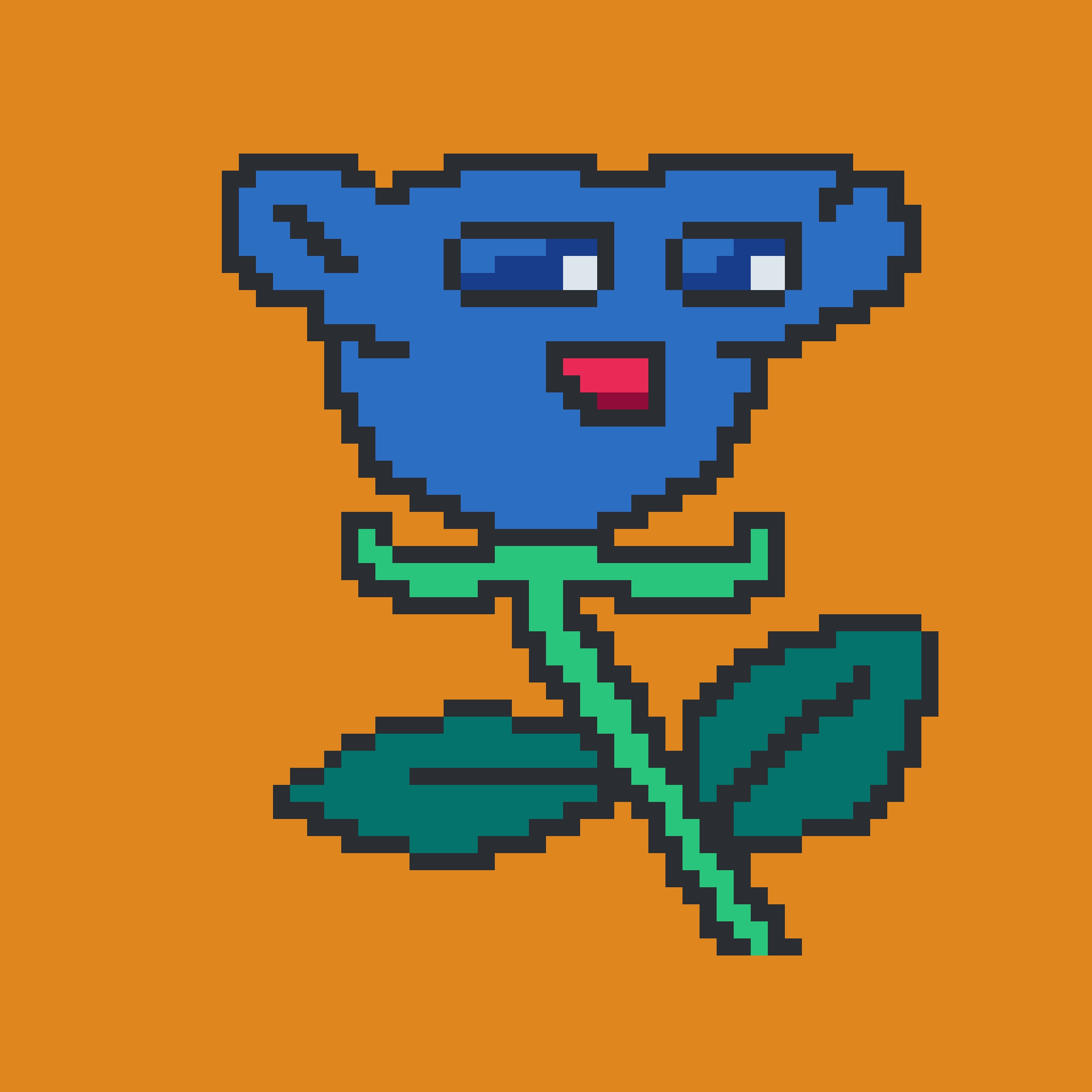 Happixel Flowers 001