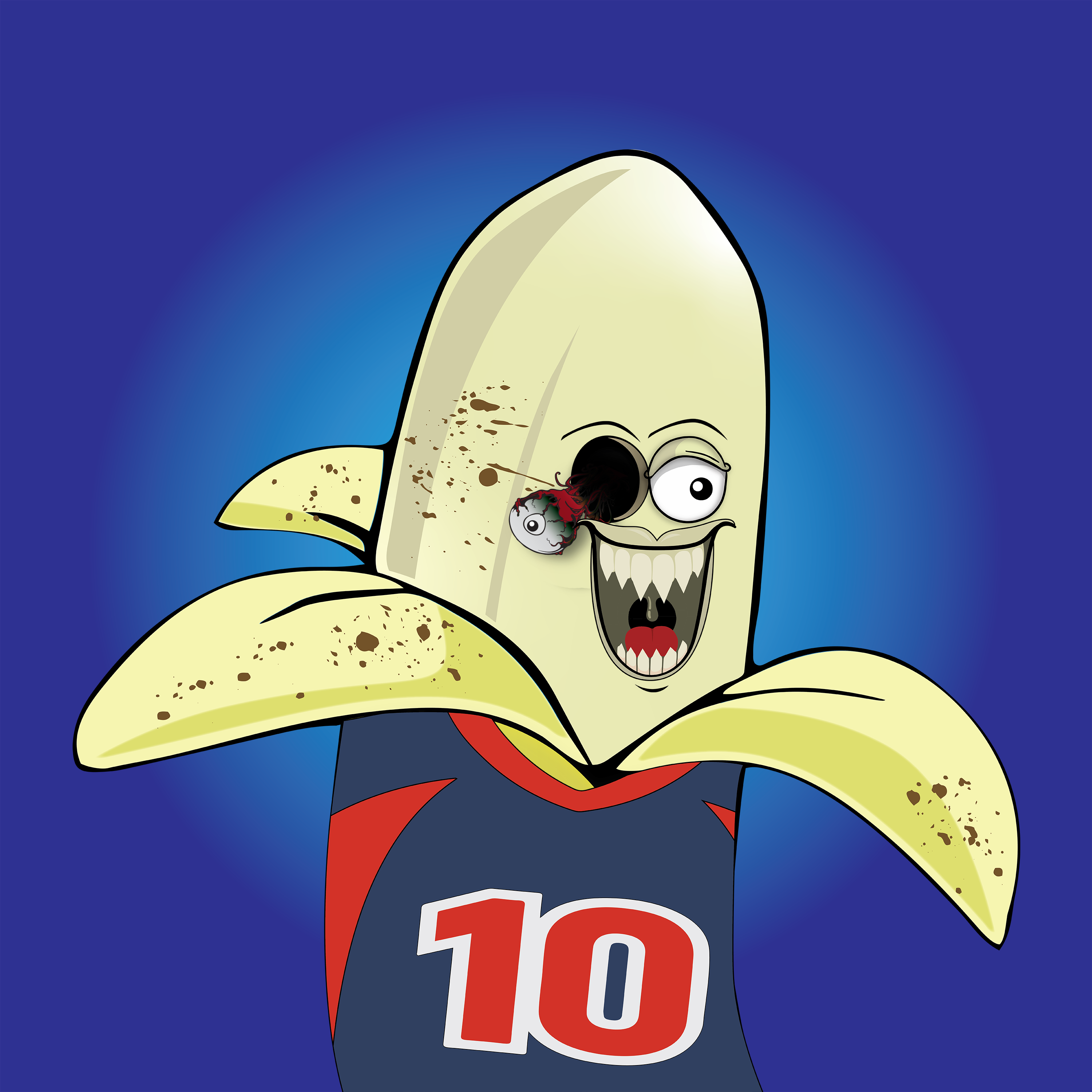 Zombie Banana Bunch #6334