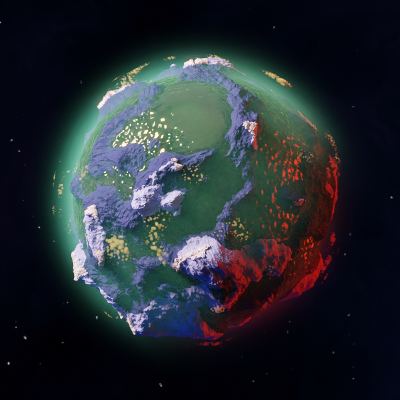 Tiny Planet #548