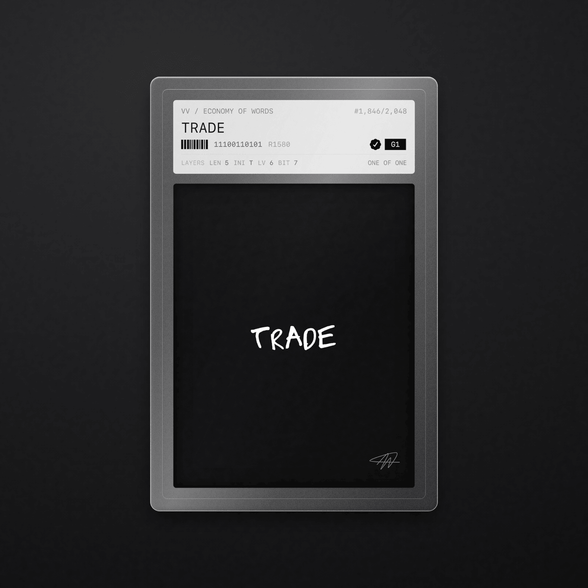 TRADE · #1846