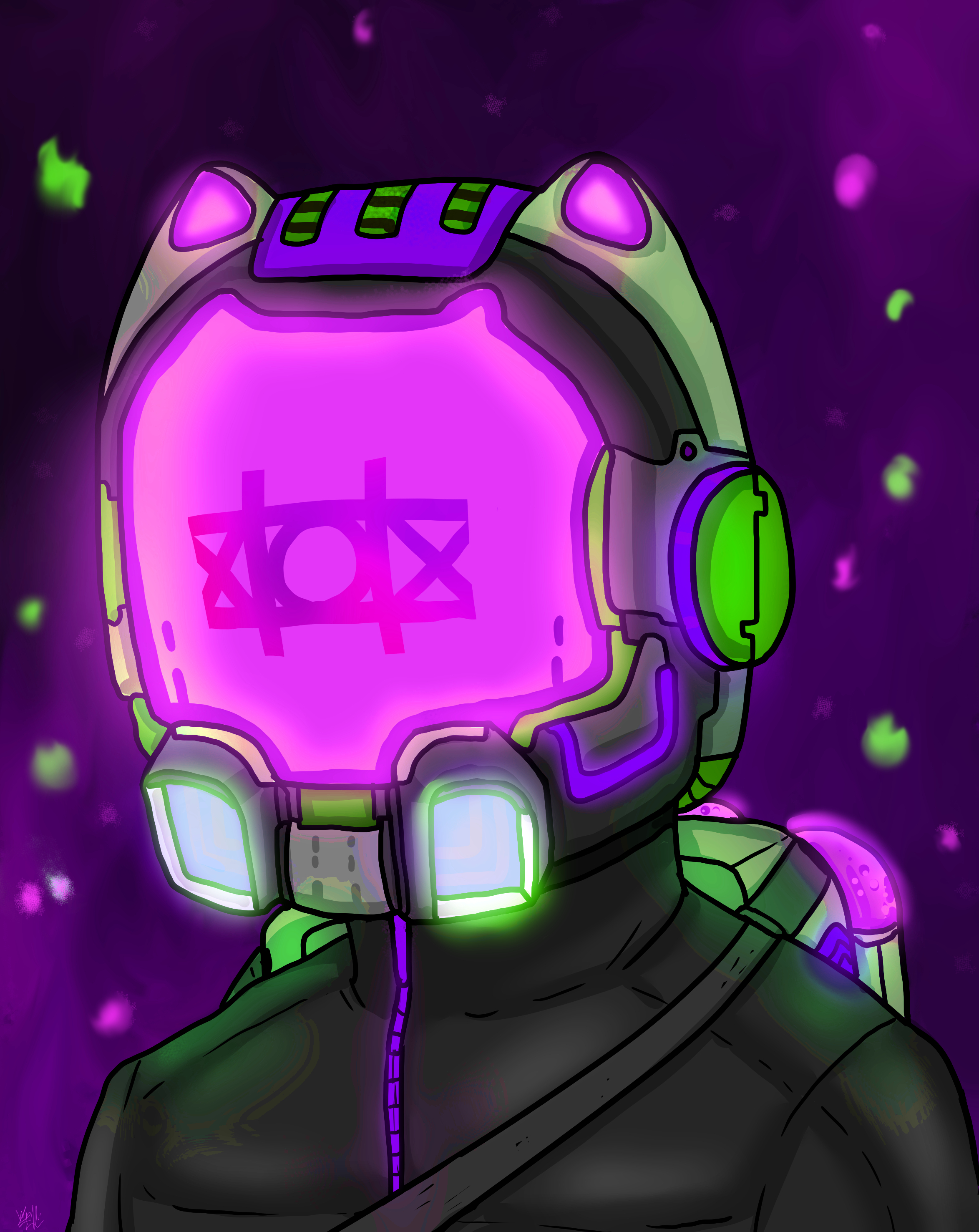 XOX neon