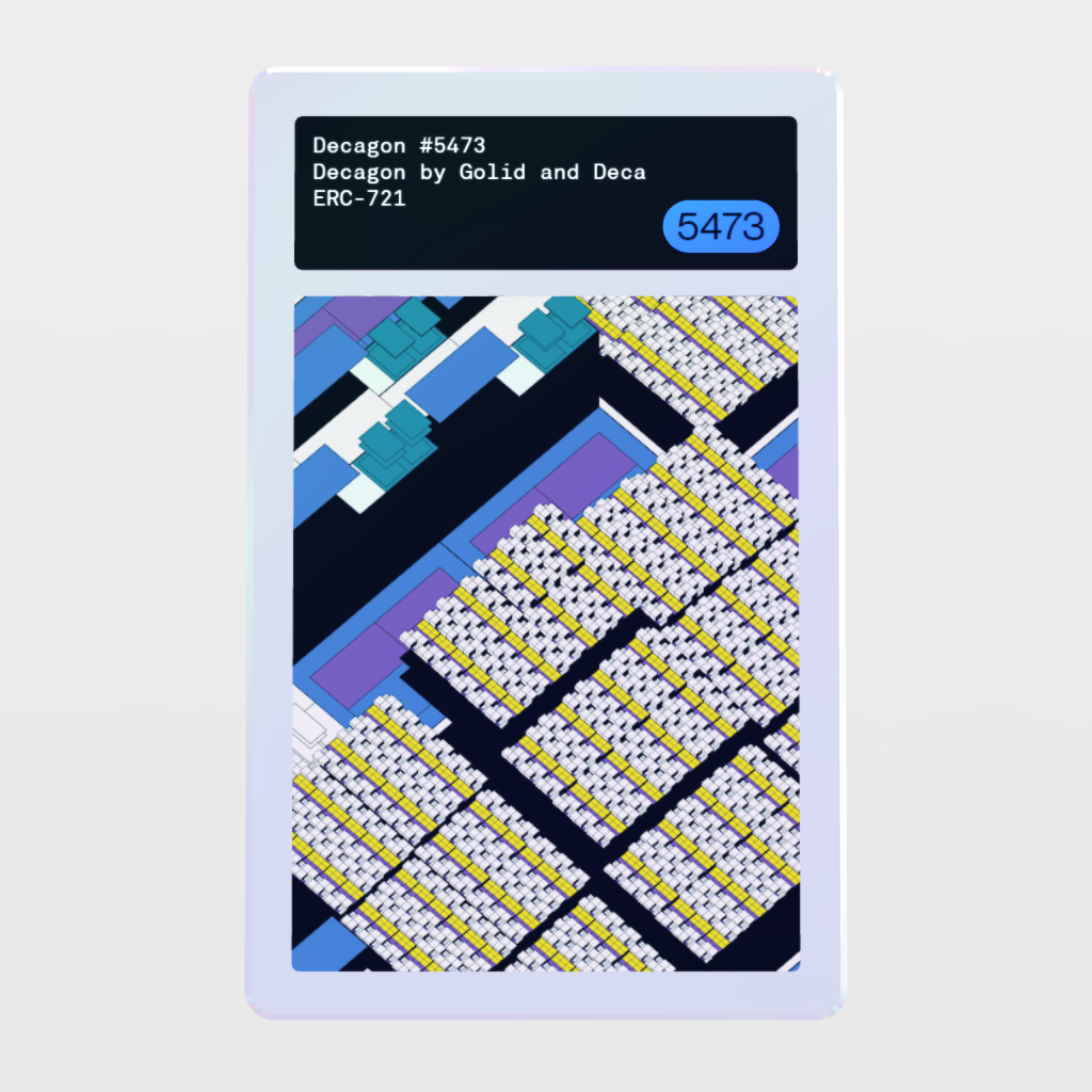 Minter Token - Decagon by Golid and Deca #5473