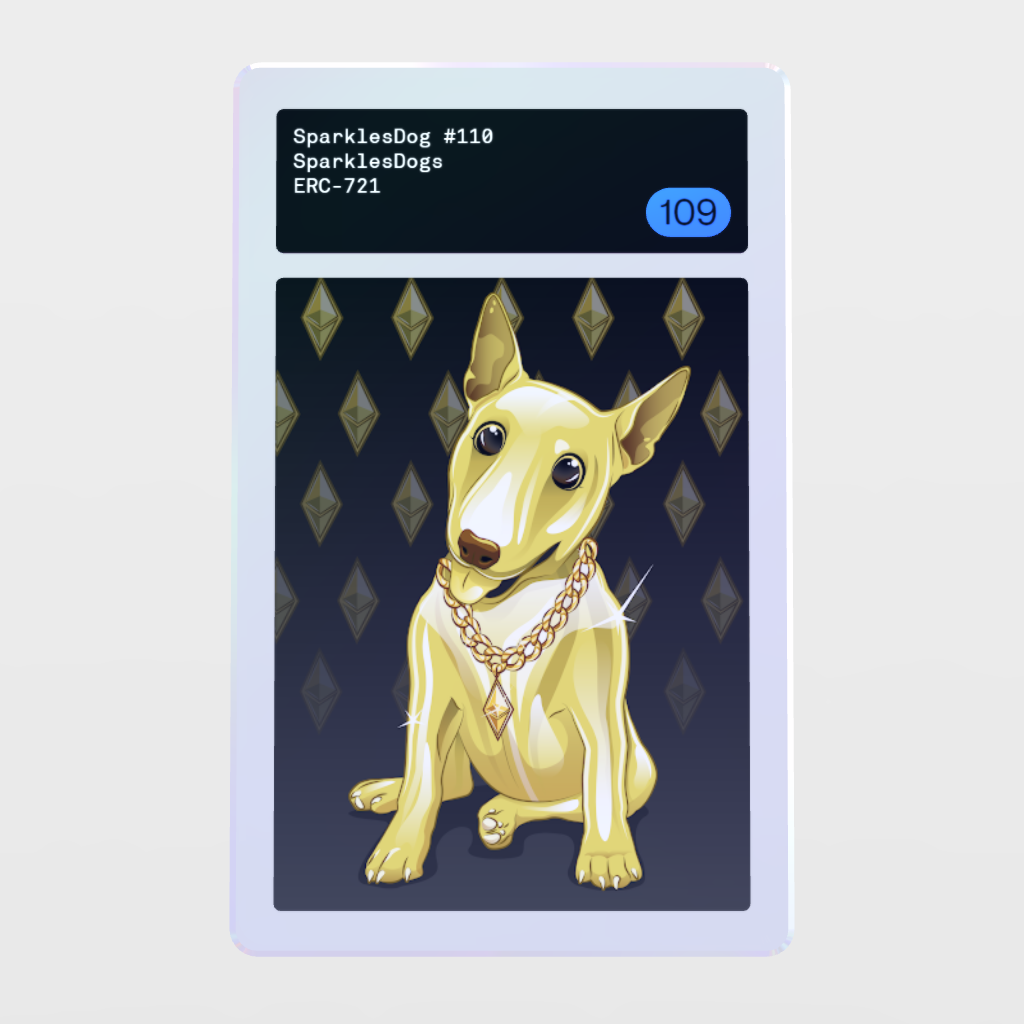 Minter Token - SparklesDogs #109