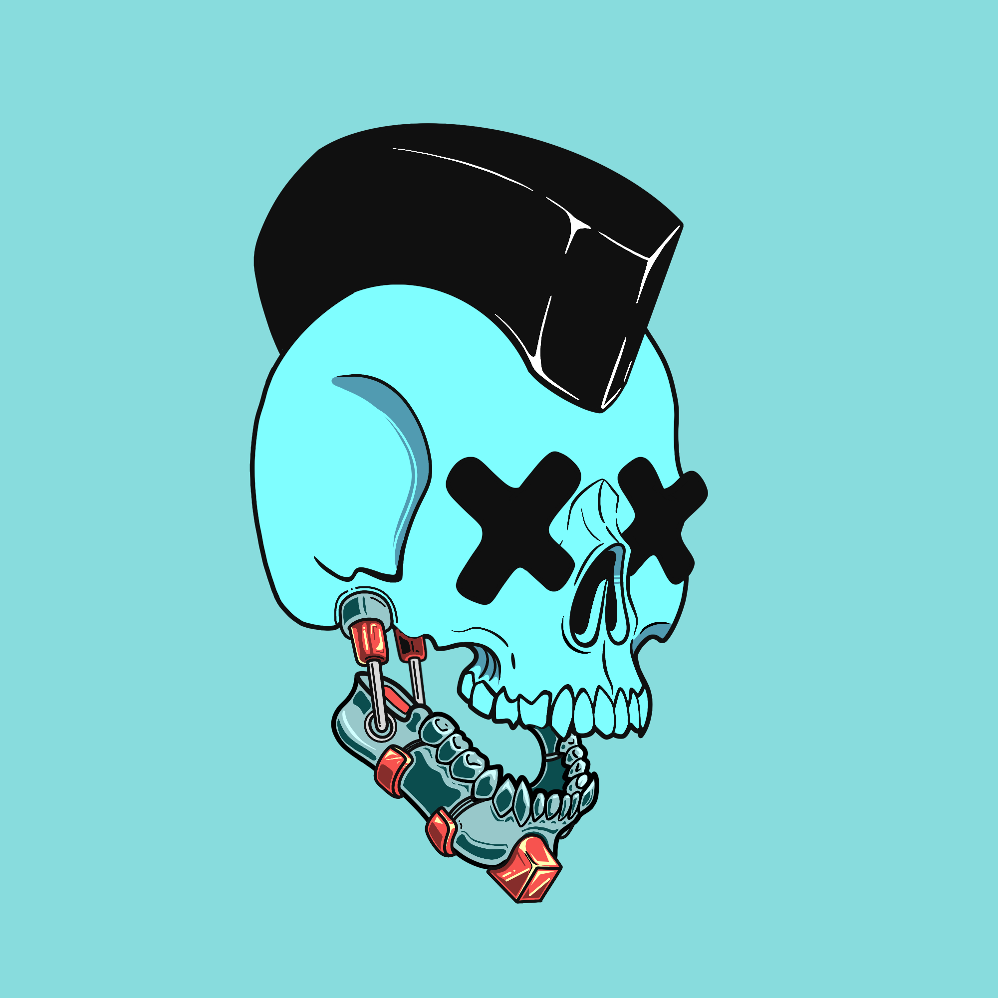 Tattoo Skullz Society #899