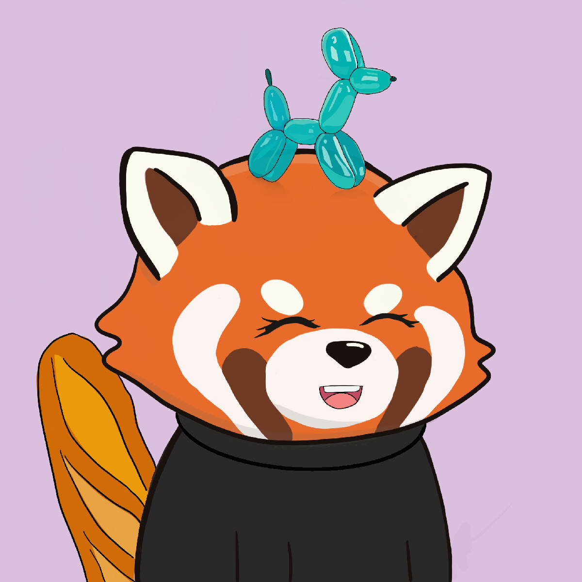 Okay Red Panda #7110