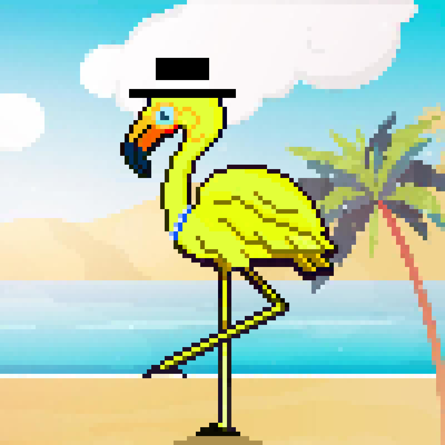 Klintmoor Crypto Flamingos #999