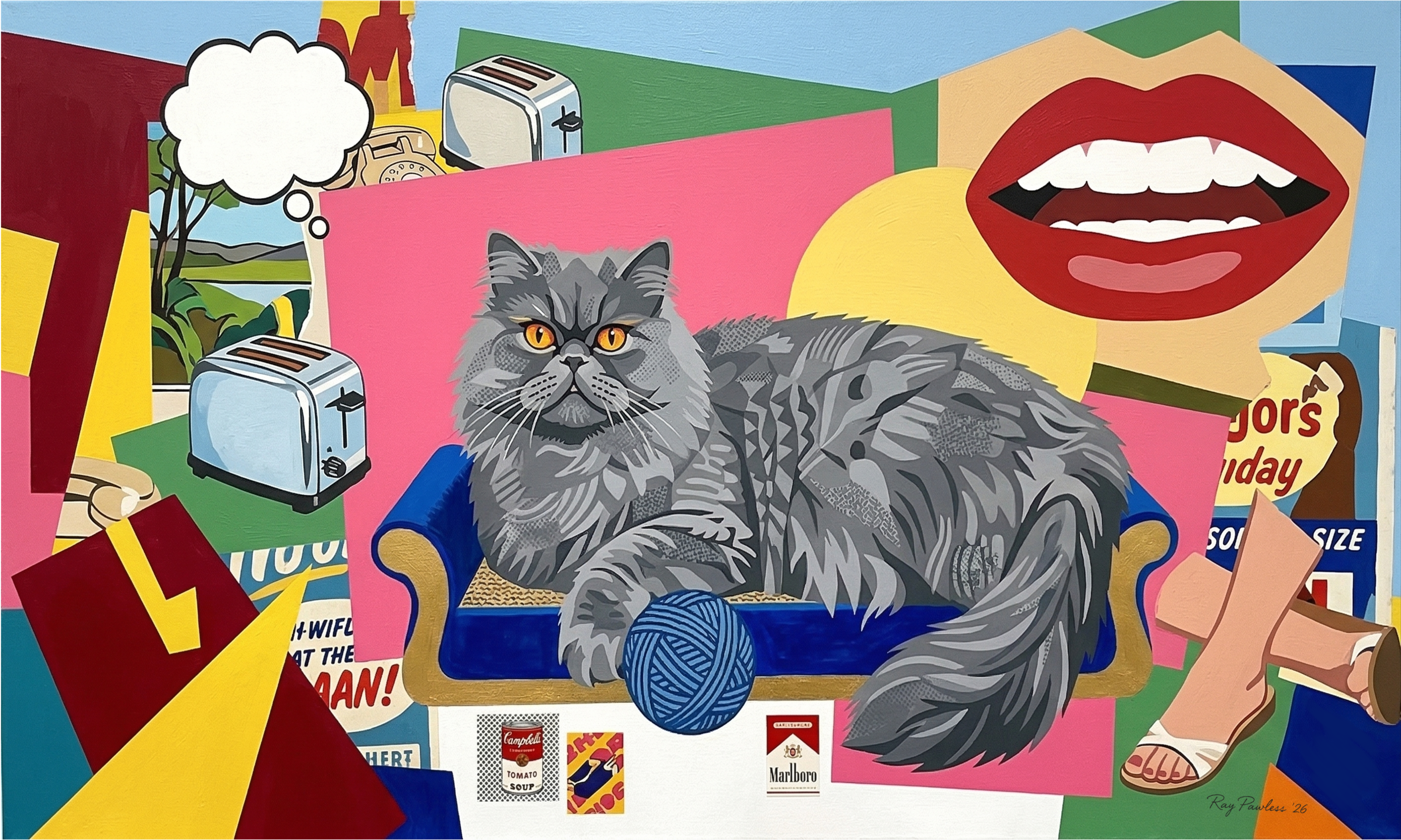 Ray Pawless: Pop Art - Domestic Icons #12 | ALPHA