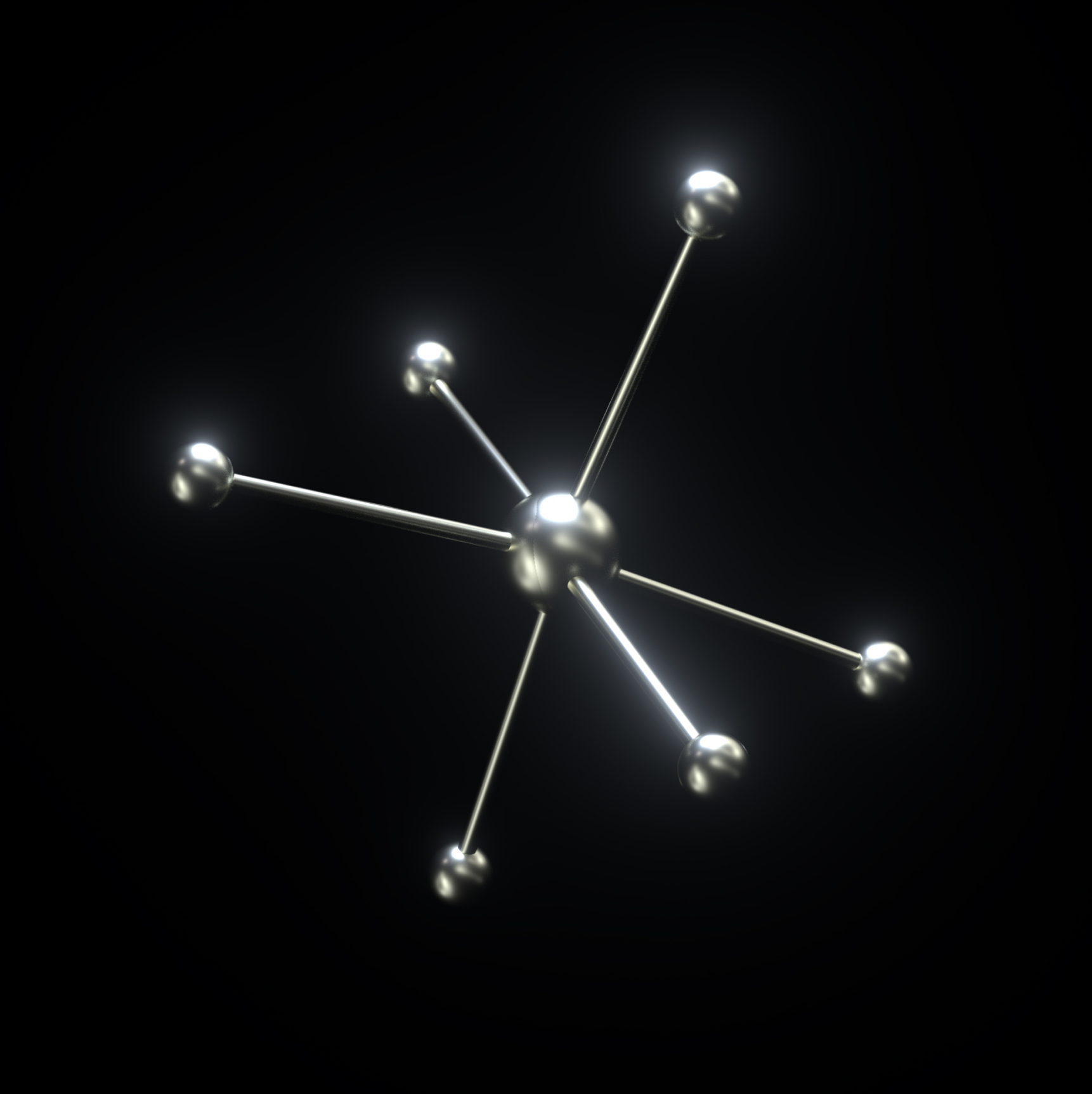 Silversmithed Star 1