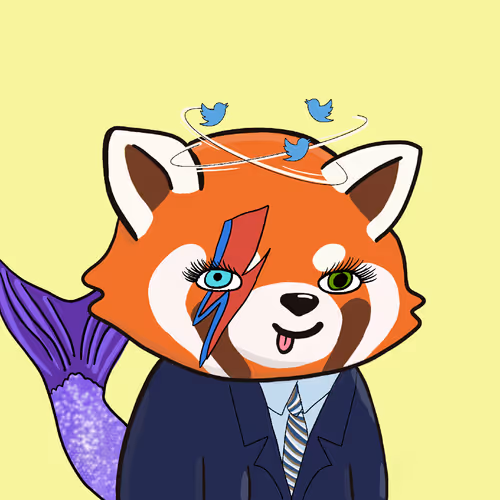 Okay Red Panda #7423