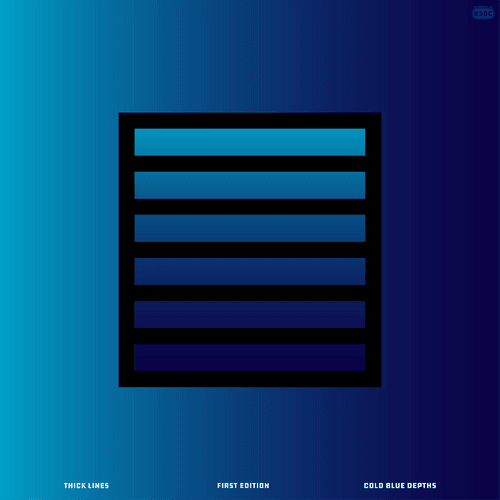 Cold Blue Depths _ Thick Lines