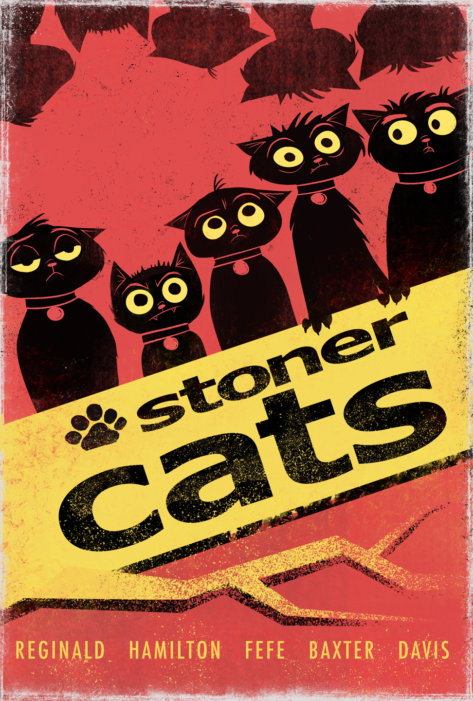 #116 90's Stoner Cats Poster