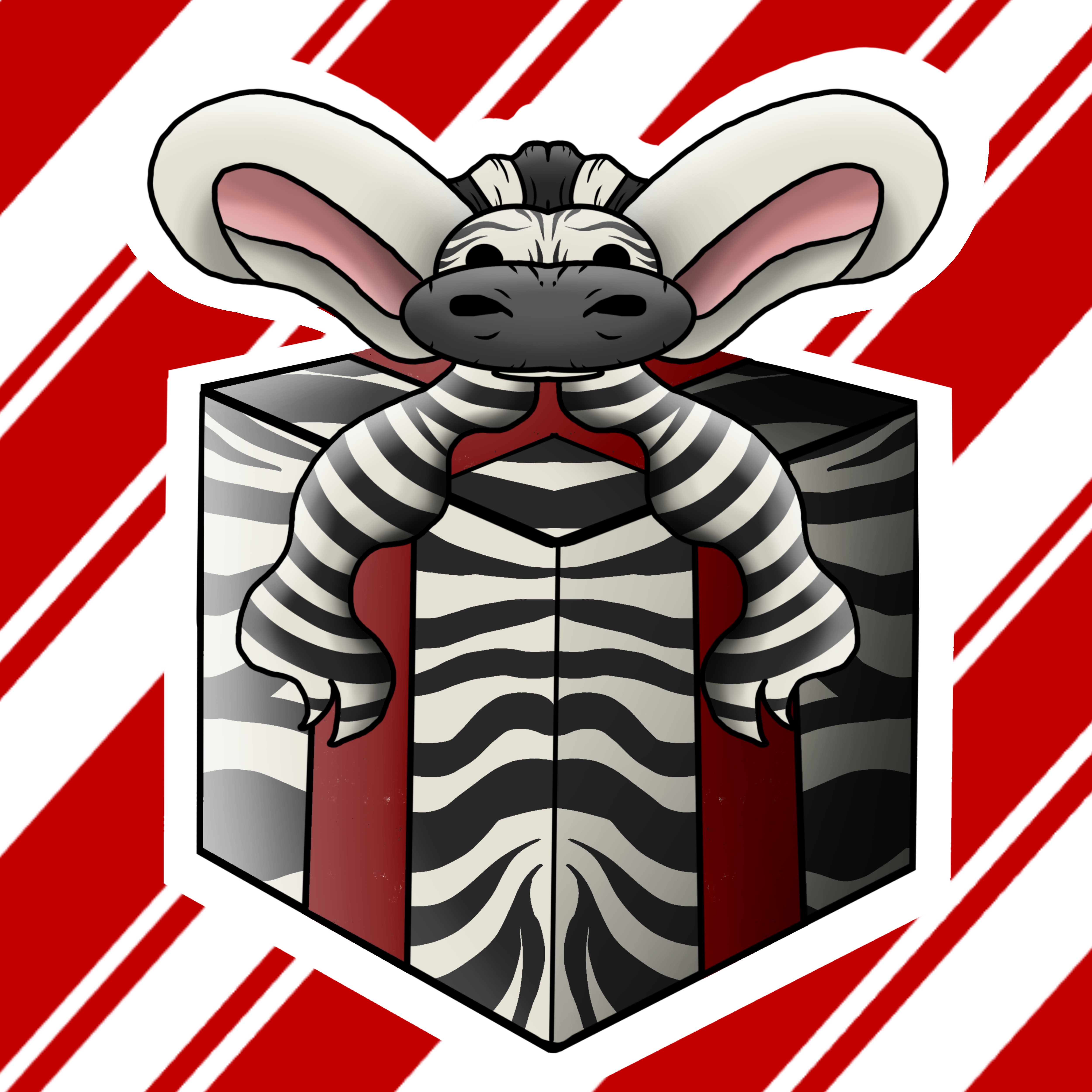 A STRIPY PRESENT