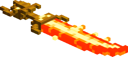 Golden Inferno Blade
